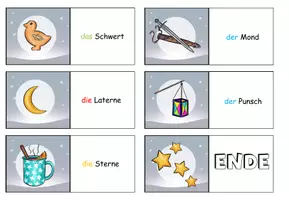 Vorschau - Arbeitsblätter - Spiele im DaZ-Unterricht / wachsendes Materialpaket - Seite 3