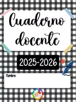 Vista previa - Para docentes: organización, planificación y formación - Cuaderno docente 2026-2027 - página 1