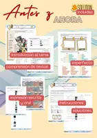 Vorschau - Stundenentwürfe - Materialpaket Imperfecto: Antes y ahora / Cuando era pequeño - Seite 1