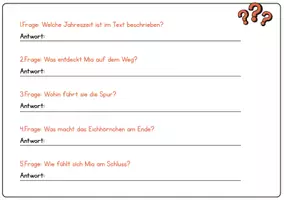 Vorschau - Arbeitsblätter - Herbst-Leseheft Klasse 3/4 - Seite 3