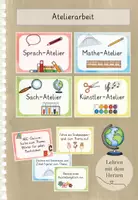 Vorschau - Aufgabenkarten - Atelierarbeit - Deckblatt