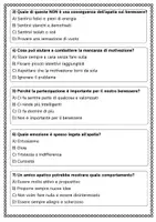 anteprima - Schede informative - Analizzare come la mancanza di motivazione influisca sulla partecipazione e sul benessere. - Pagina 2