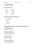 Vorschau - Arbeitsblätter - Erklärvideo/Explainer video: The Present Perfect + Arbeitsblatt (worksheet) + Lösung (solution) Homeschooling - Seite 2