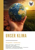 Vorschau - Unterrichtsreihen - Unser Klima Dossier inkl Lösungen - Erdkunde / Geografie - Deckblatt