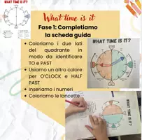 anteprima - Esercizi - What time is it? – orologio in inglese (4-5 primaria) - Pagina 3