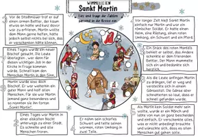 Vorschau - Arbeitsblätter - WIMMELLESEN Sankt Martin 5-fach differenziert Klasse 2-4 - Seite 3