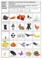 Aperçu - Feuilles d'exercices - Maternelle (phonologie) : son initial (identifier l'intrus) - Page de couverture