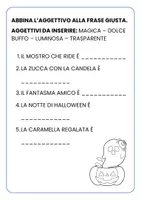 anteprima - Esercizi - Halloween Learning Pack – Italiano, Inglese, Matematica - Pagina 2