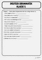 Vorschau - Arbeitsblätter - Materialpaket-Fit für Kurzarbeit & Schulaufgabe: Grammatikpaket Deutsch Klasse 5 - Seite 2