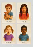 Vorschau - Fördermaterial/Inklusion - Emotionskarten/Gefühlsbilder für Kindergartenkinder / Primarschule - Seite 2