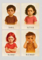 Vorschau - Fördermaterial/Inklusion - Emotionskarten/Gefühlsbilder für Kindergartenkinder / Primarschule - Deckblatt
