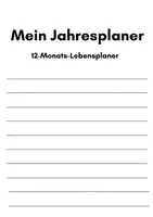 Vorschau - Lehrpläne/Lehrermaterial - Digital Lebensplaner 2026 – 12-Monats - Seite 1