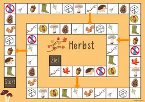 Vorschau - Spiele - Materialpaket - Würfelspiele Wortschatz Herbst/Halloween - Seite 3