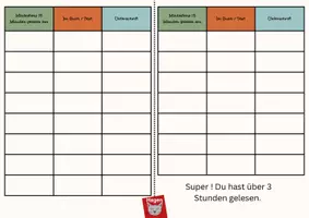 Vorschau - Arbeitsblätter - Lesepass von Hagen - Seite 1