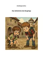 Vorschau - Arbeitsblätter - 🏰🔍 Detektivgeschichte „Das Geheimnis von Burg Eichenfels“ 🔎🏰 - Deckblatt