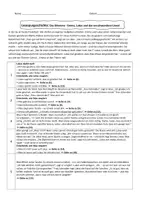 Vorschau - Arbeitsblätter - 💬 Lesespurgeschichte „Das verschwundene Einhorn-Lineal“ 🦄✏️ - Seite 1