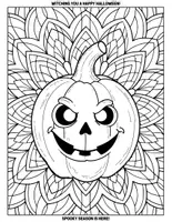 Aperçu - Expériences - Halloween Gemeinschafts-Poster zum Ausmalen - Page 1