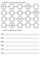 anteprima - Esercizi - I NUMERI ENTRO IL 50 - Pagina 3