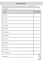 Vorschau - Arbeitsblätter - Lesespaziergang: Reiterhof - Seite 2
