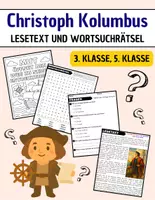 Vorschau - Arbeitsblätter - Christoph Kolumbus: Leseverständnis und Wortsuchrätsel mit Lösungen - Deckblatt