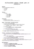 Aperçu - Apprentissages en autonomie - Familles d’animaux et leurs cris (niveau 1) : maternelle, cycle 2 - Page 3