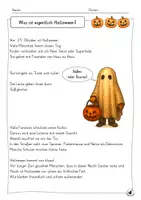Vorschau - Arbeitsblätter - Ethik - Was ist eigentlich Halloween 1 - Seite 1