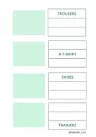 Vista previa - Refuerzo / NEE / Materiales de apoyo - Clothes and accessories vocabulary material - página 3