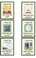 Vorschau - Spiele - Furniture & Rooms - I have Who has - Seite 1