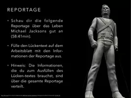 Vorschau - Präsentationen/Tafelbilder - Michael Jackson - Licht- und Schattenseiten des King of Pop (Präsentation) - Seite 2