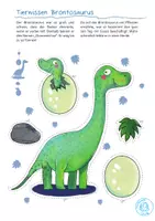 Vorschau - Arbeitsblätter - Tierwissen und Bastelvorlagen: "Dinosaurier" - Seite 3