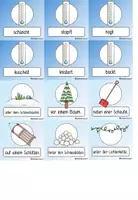 Vorschau - Fördermaterial/Inklusion - Quatschsätze zum Winter - Schleichdiktat/Freiarbeitsmterial - Seite 3