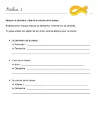 Aperçu - Feuilles d'exercices - Ateliers Aire - Périmètre - Volume (Harry Potter) - Page 2