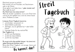 Vorschau - Arbeitsblätter - Streitbuch - Streitheft: Konflikte verstehen, lösen und daraus lernen! - Seite 1