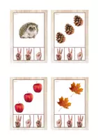 Vista previa - Juegos / Gamificación - AUTUMN PACK 20 recursos (letra de imprenta) - página 1