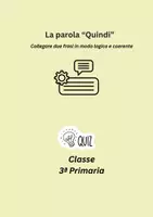 anteprima - Quiz - Uso corretto di 'quindi' in frasi italiane - Pagina di copertina