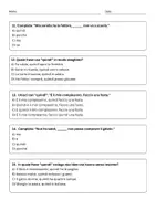 anteprima - Quiz - Uso corretto di 'quindi' in frasi italiane - Pagina 3
