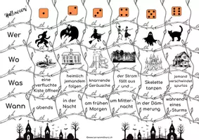 Vorschau - Arbeitsblätter - Halloween Würfelgeschichte (Freebie) - Seite 3