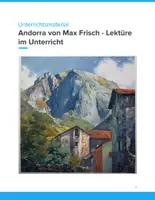 Vorschau - Unterrichtsreihen - Andorra von Max Frisch – Unterrichtsmaterial SEK I Deutsch - Deckblatt