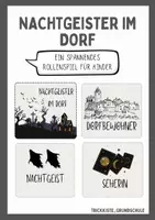 Vorschau - Spiele - Nachtgeister im Dorf – Ein spannendes Rollenspiel für Kinder - Deckblatt