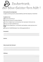 Vorschau - Arbeitsblätter - gruselige Halloween-Experimente - Seite 1