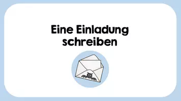 Vorschau - Mal- und Bastelvorlagen - Einladung schreiben (Halloween/ digitale Tafel) - Seite 2