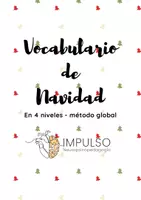 Vista previa - Unidades / Secuencias / Situaciones de Aprendizaje - Vocabulario de NAVIDAD_ImpulsoNPP - Portada