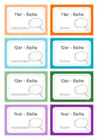 Vorschau - Spiele - Stop and Swap - Kopfrechenkärtchen großes Einmaleins - Seite 2