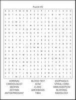 Vorschau - Spiele - Medical & Health Word Search - Wortsuche Englisch Rätsel - Seite 1