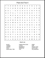 Vorschau - Arbeitsblätter - Plants and Trees Word Search - Wortsuche Englisch Rätsel - Seite 3