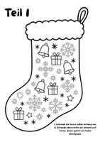 Vorschau - Mal- und Bastelvorlagen - Bastelvorlage Wunschzettel - Kreatives Basteln zu Weihnachten - Seite 3