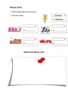 Aperçu - Préparation de séance / Séance complète - ENGLISH Monate, Daten und Zahlen für Kinder | Ordnungs- und Kardinalzahlen + Besondere Tage** - Page 3