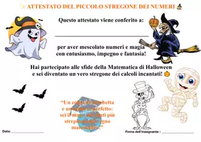 anteprima - Materiale di supporto/inclusione - Attestati matematici mostruosi! - Pagina 2