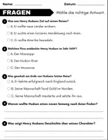 Vorschau - Arbeitsblätter - Henry Hudson: Leseverständnis und Wortsuchrätsel mit Lösungen - Seite 2
