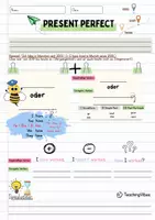 Vorschau - Arbeitsblätter - Materialpaket PRESENT PERFECT / Since/For - 2 Merkblätter, 2 Arbeitsblätter - Seite 3